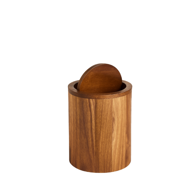 Poubelle en bois N’Gala